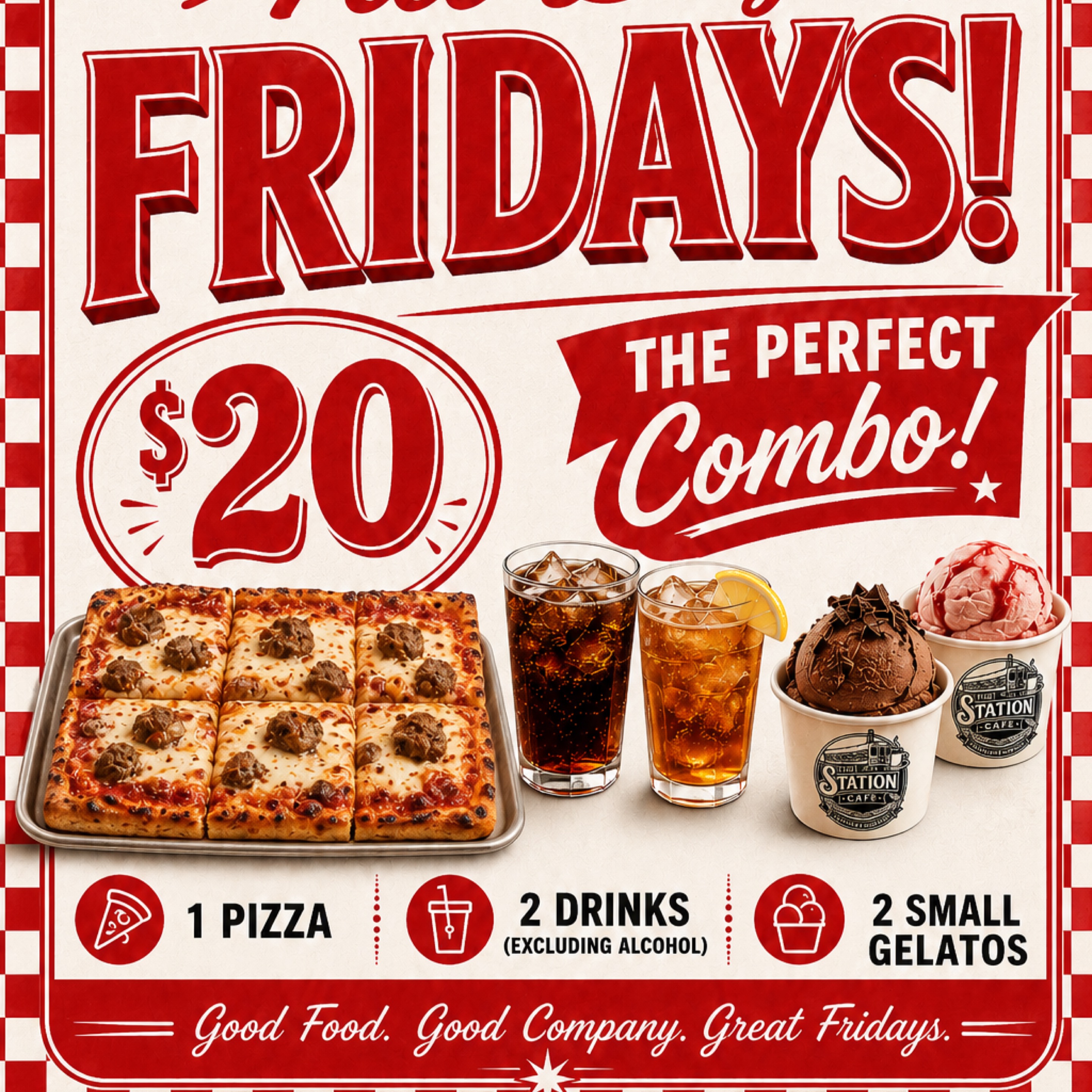 Friday Meal Deal.