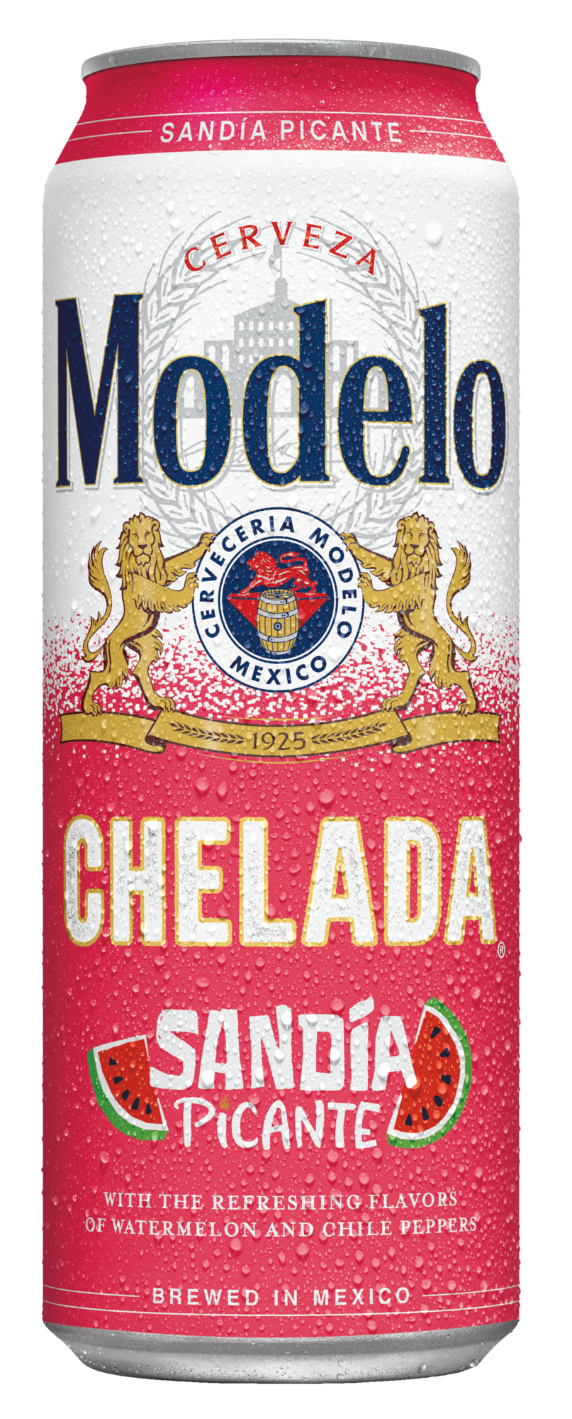 Modelo Chelada Sandia Picante Mexican Import Flavored Beer - Beer - 24oz Can.