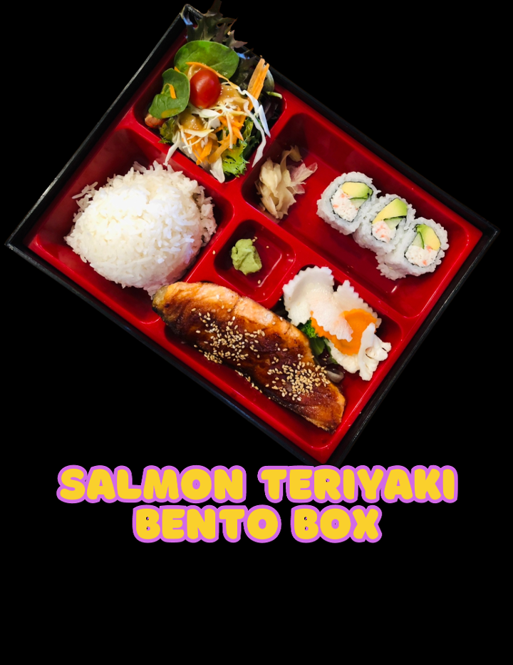 SalmonTeriyaki Bento.