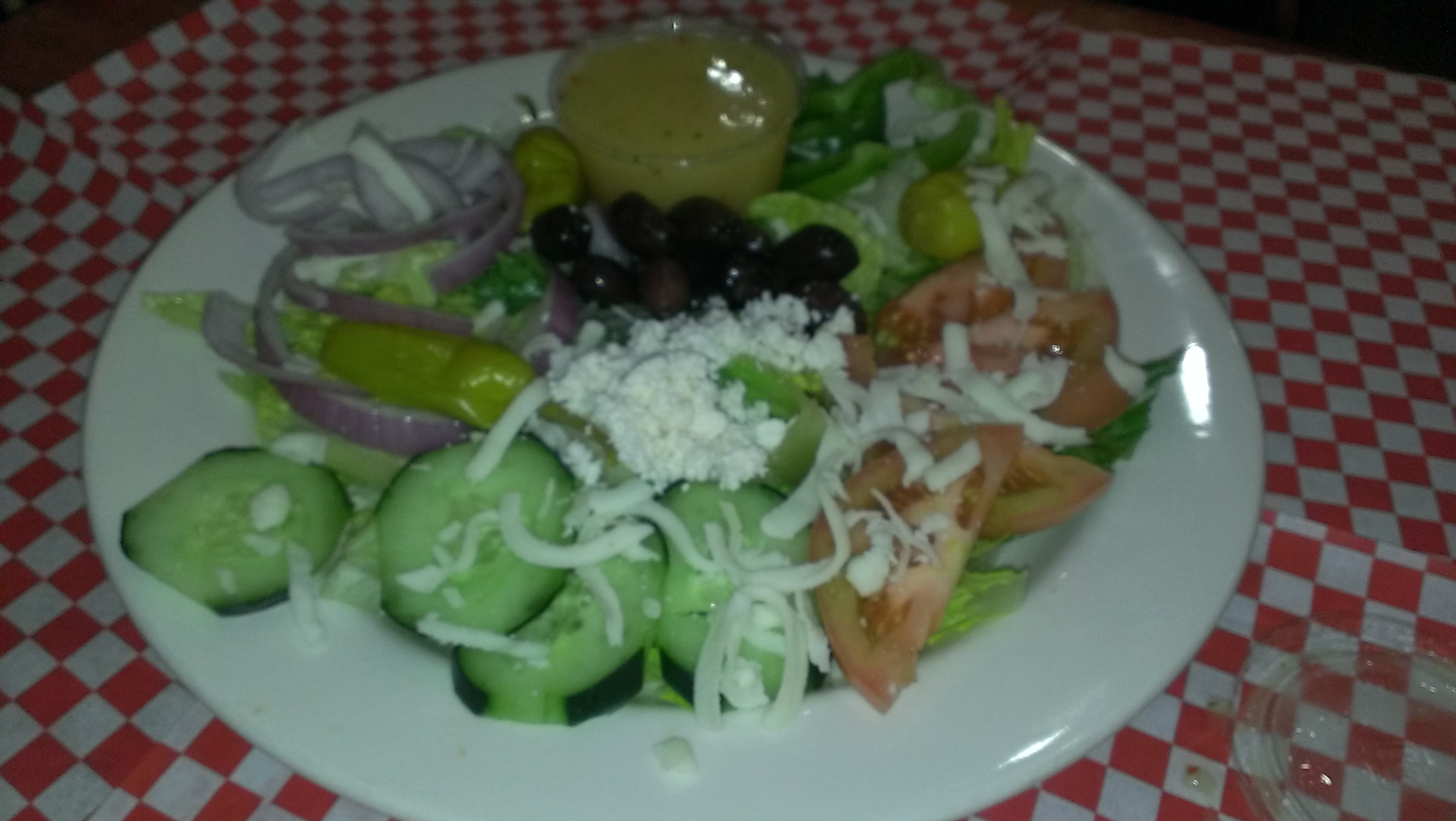 LG Greek Salad.
