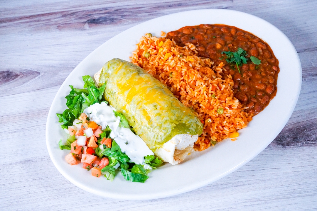 Burrito Platter.