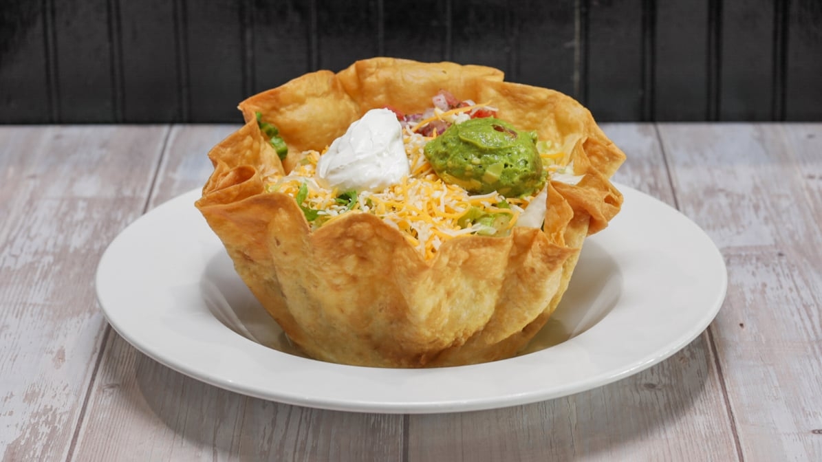 GRILLED TACO SALAD.