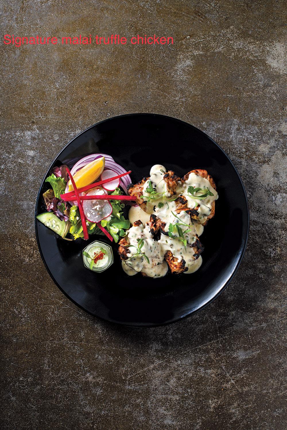 MALAI TRUFFLE CHICKEN.