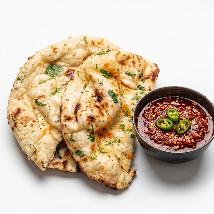 Keema Naan With Gravy.