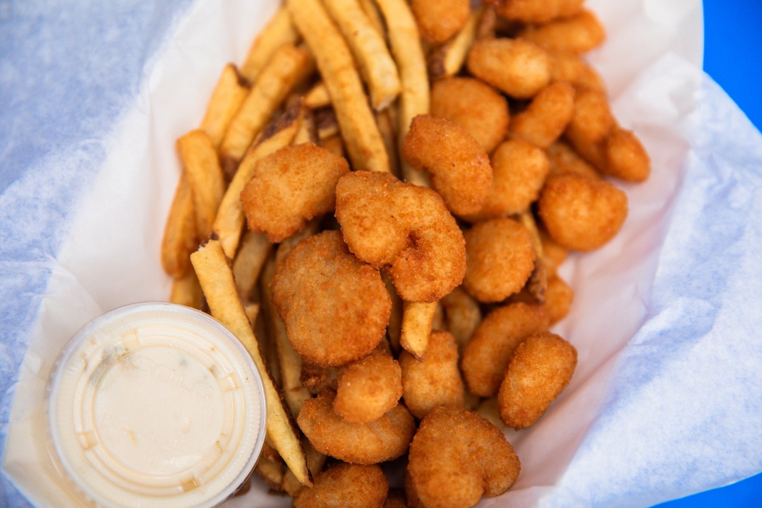 Shrimp basket.