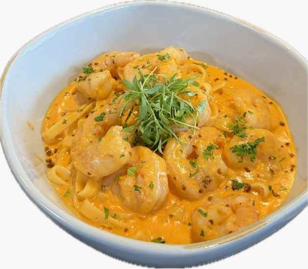 Pink Shrimp Fettuccine New LS.