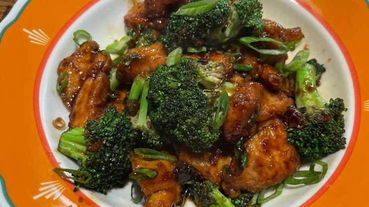 Ginger Broccoli Chicken.