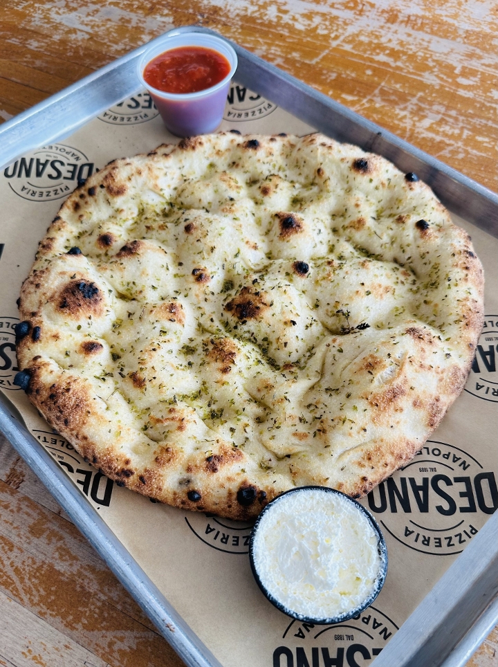 Wood-Fired Focaccia Bread.