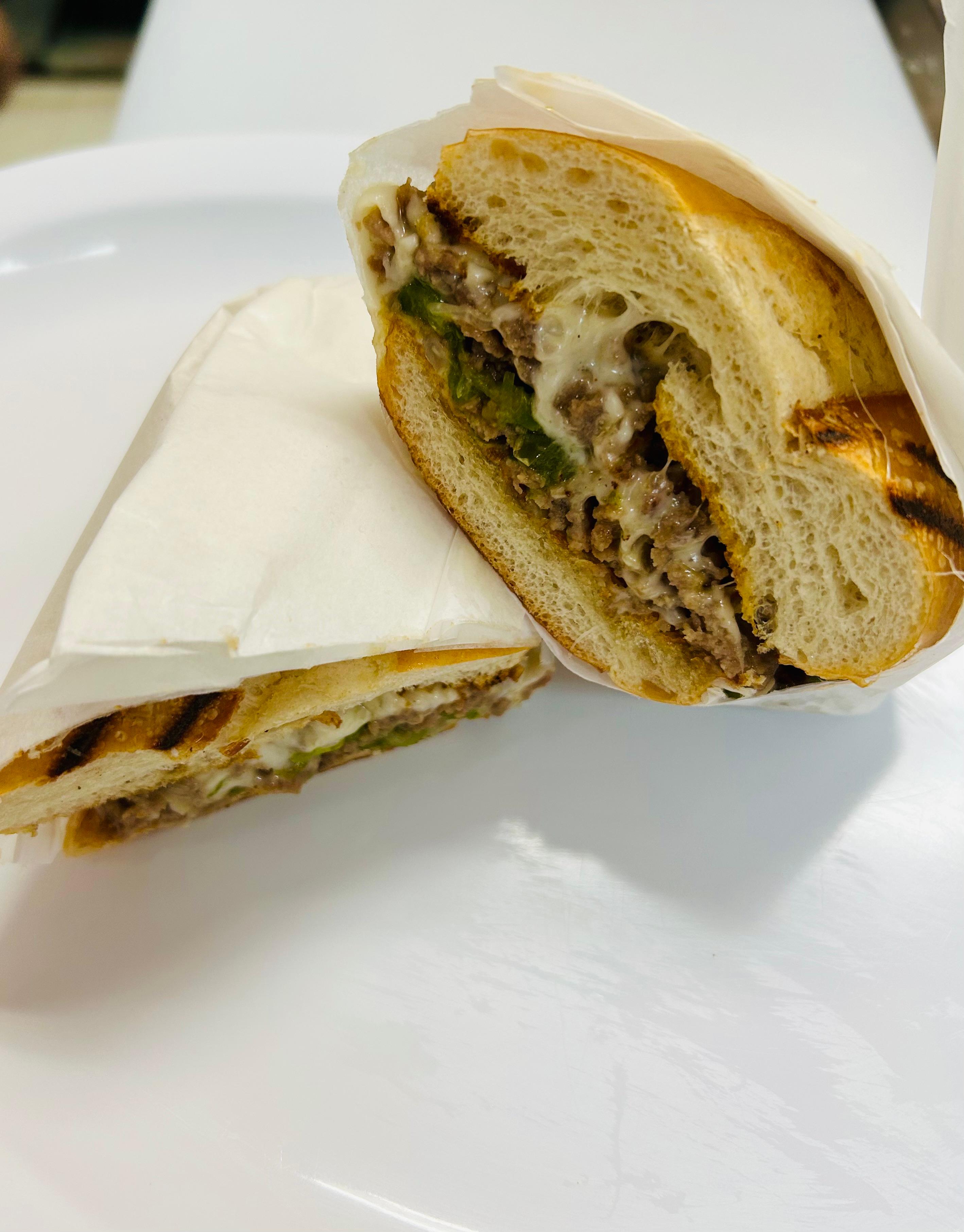Jr’s Philly Cheese Steak w/ Fries.