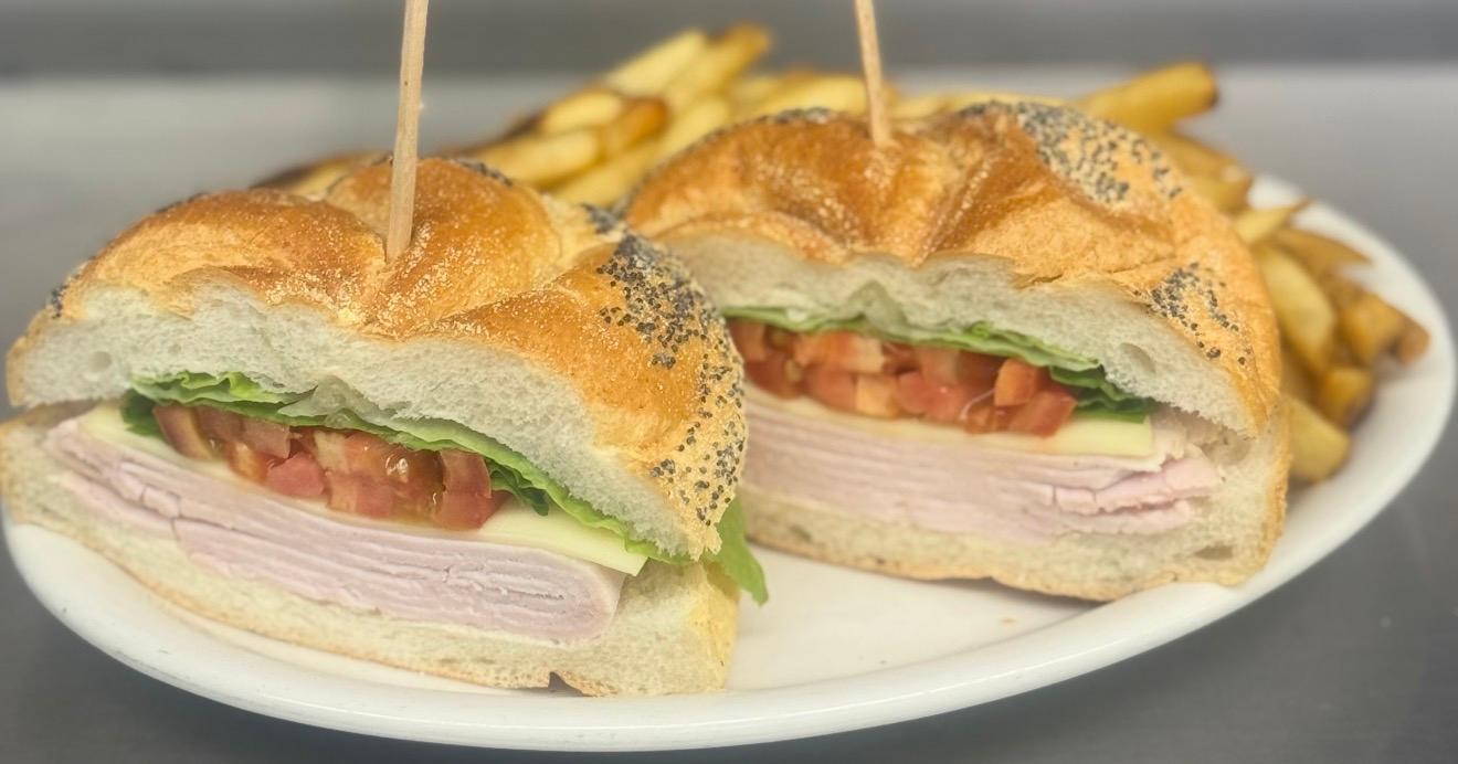 Roast Turkey Sandwich Deluxe.