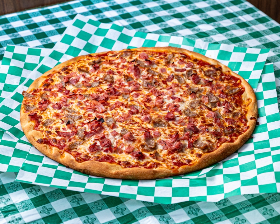 Italian Meat Lovers Pizza.