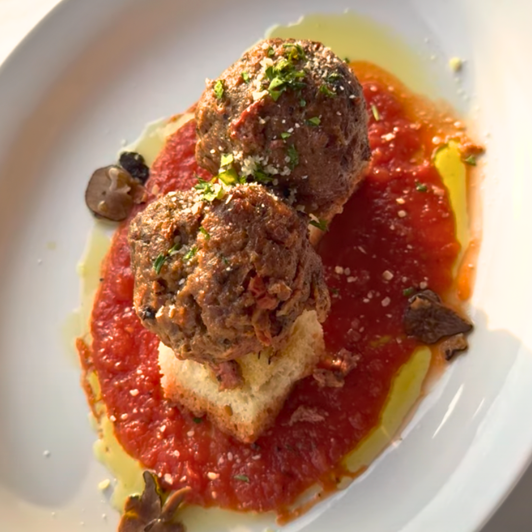 Polpetta Meatballs.