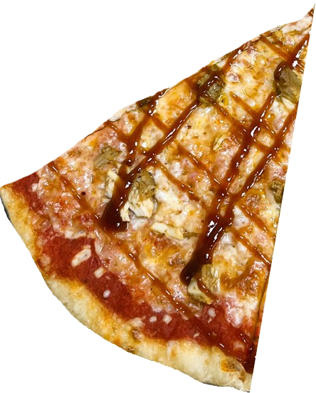 Pizza by the Slice - NY BBQ Chicken Slice.