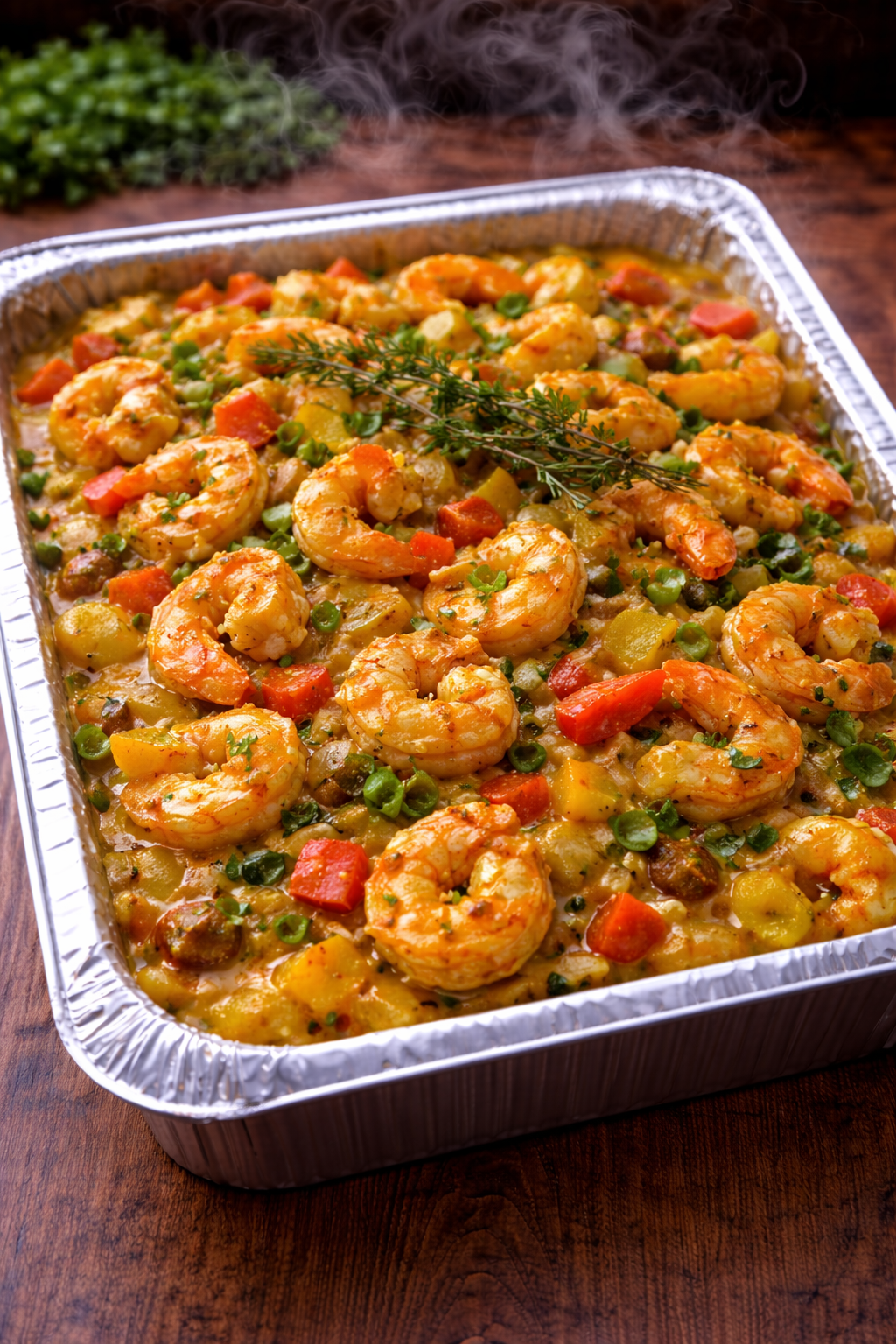 Curry Shrimp / Buttered Shrimp (Catering).