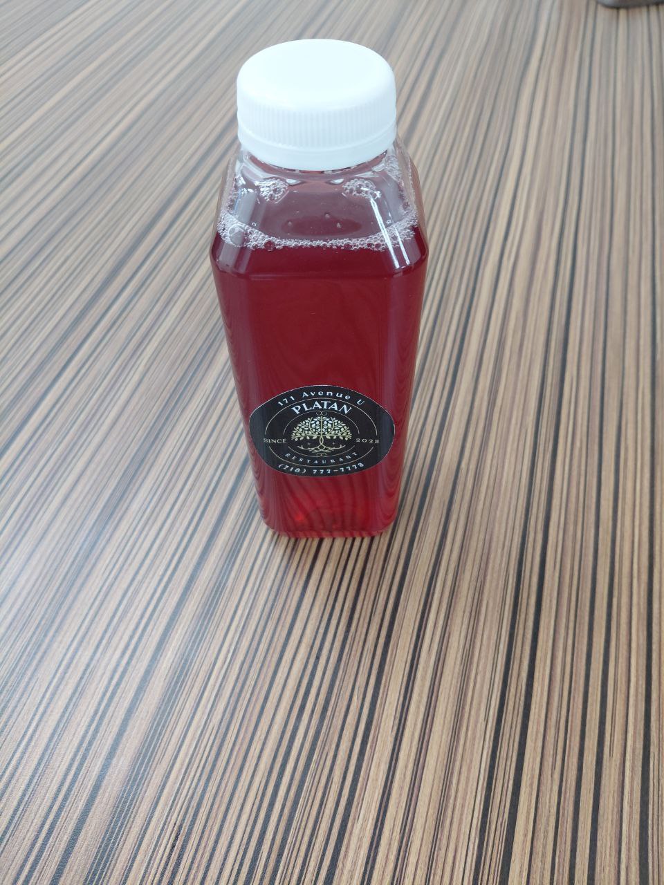 Homemade Juice Bottle.