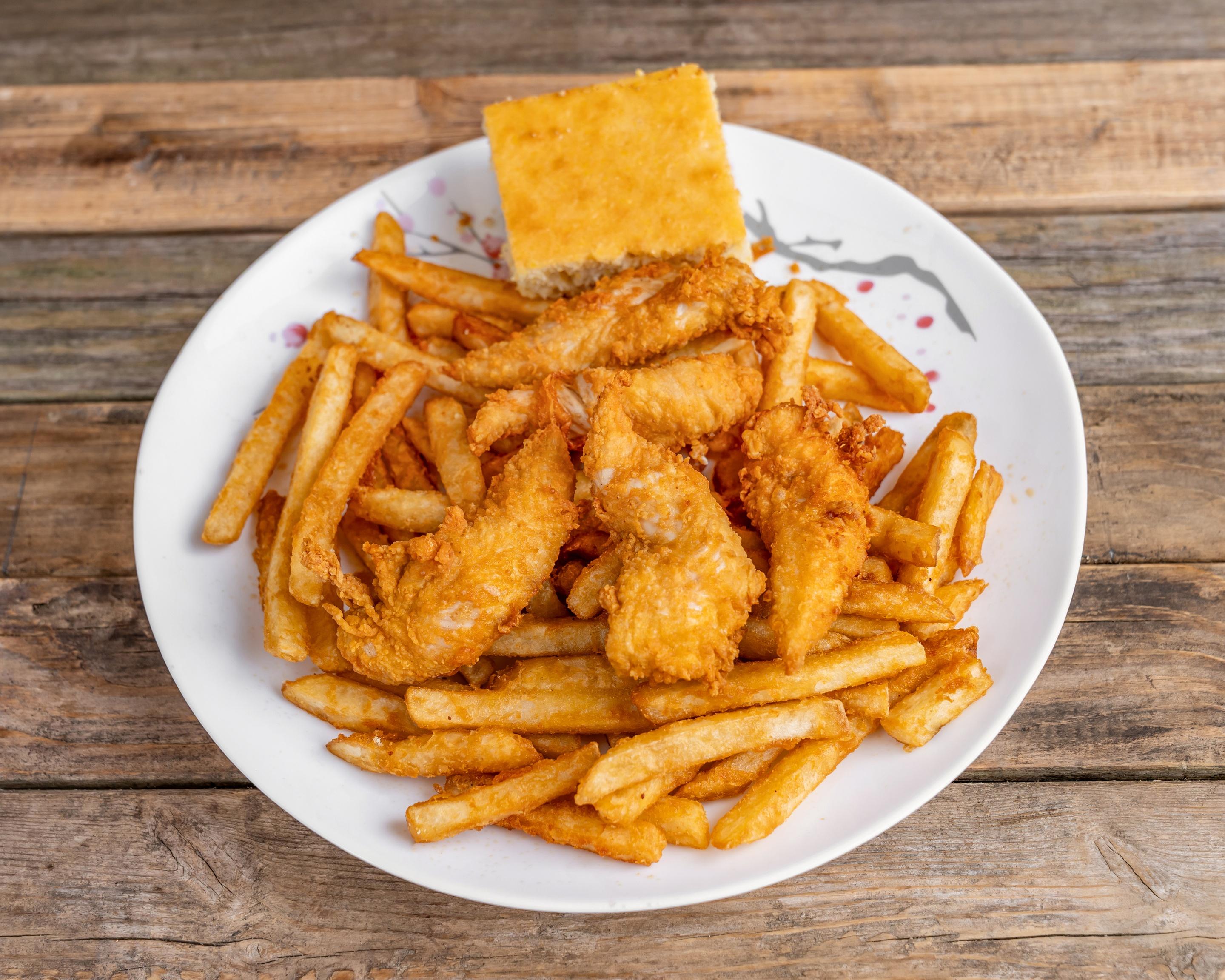 #2 4pc Boneless Meal.
