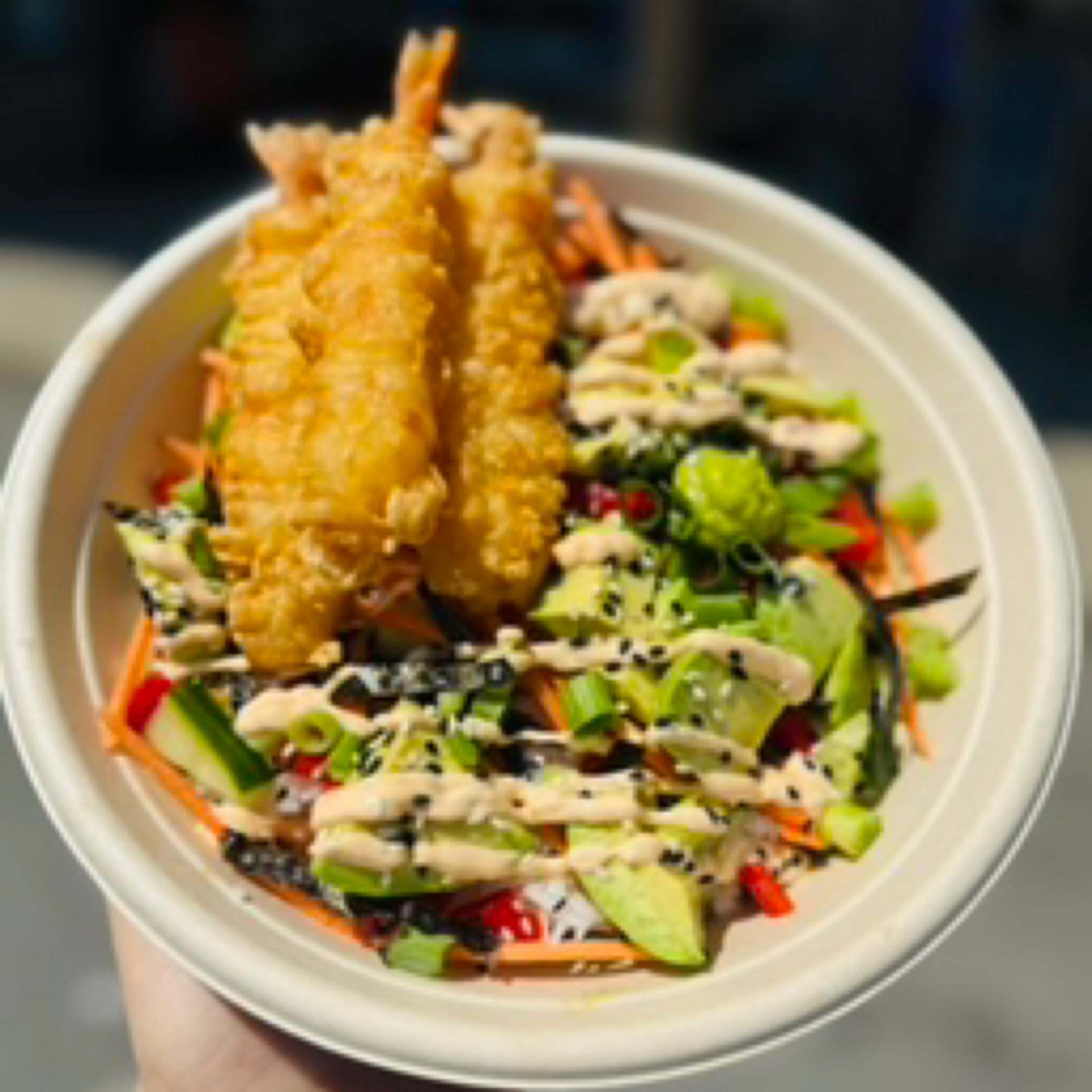 Shrimp Tempura Bowl.