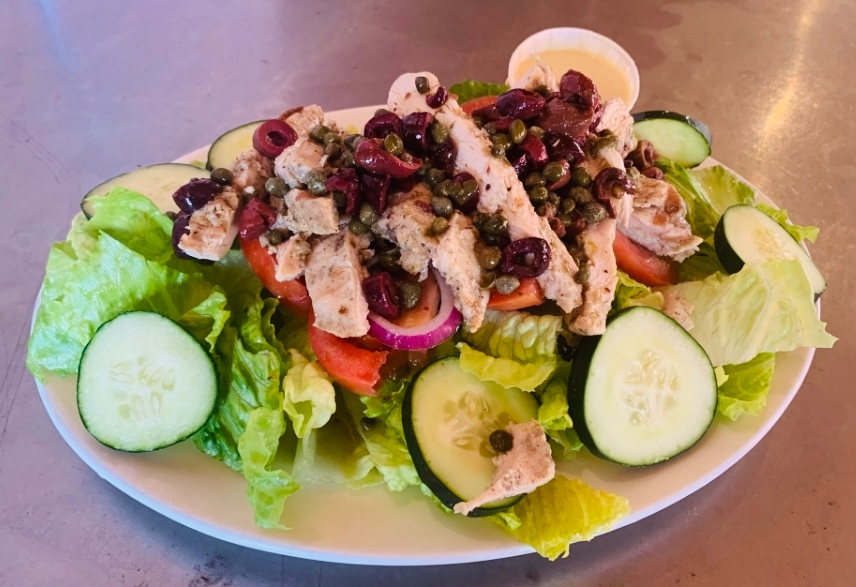 Mediterranean Chicken Salad.
