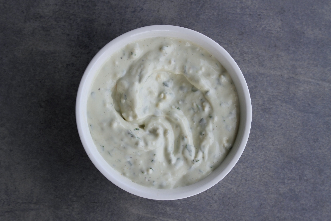 BLUE CHEESE DRESSING.