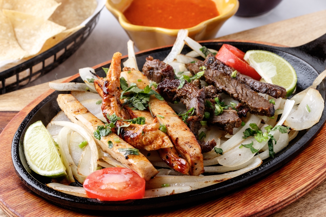 Chicken Fajitas For 1.