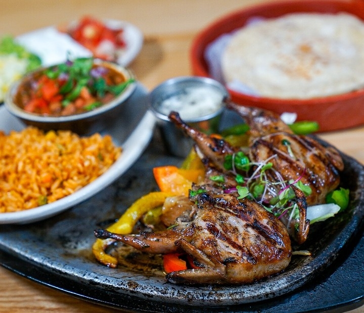 Quail Fajitas.