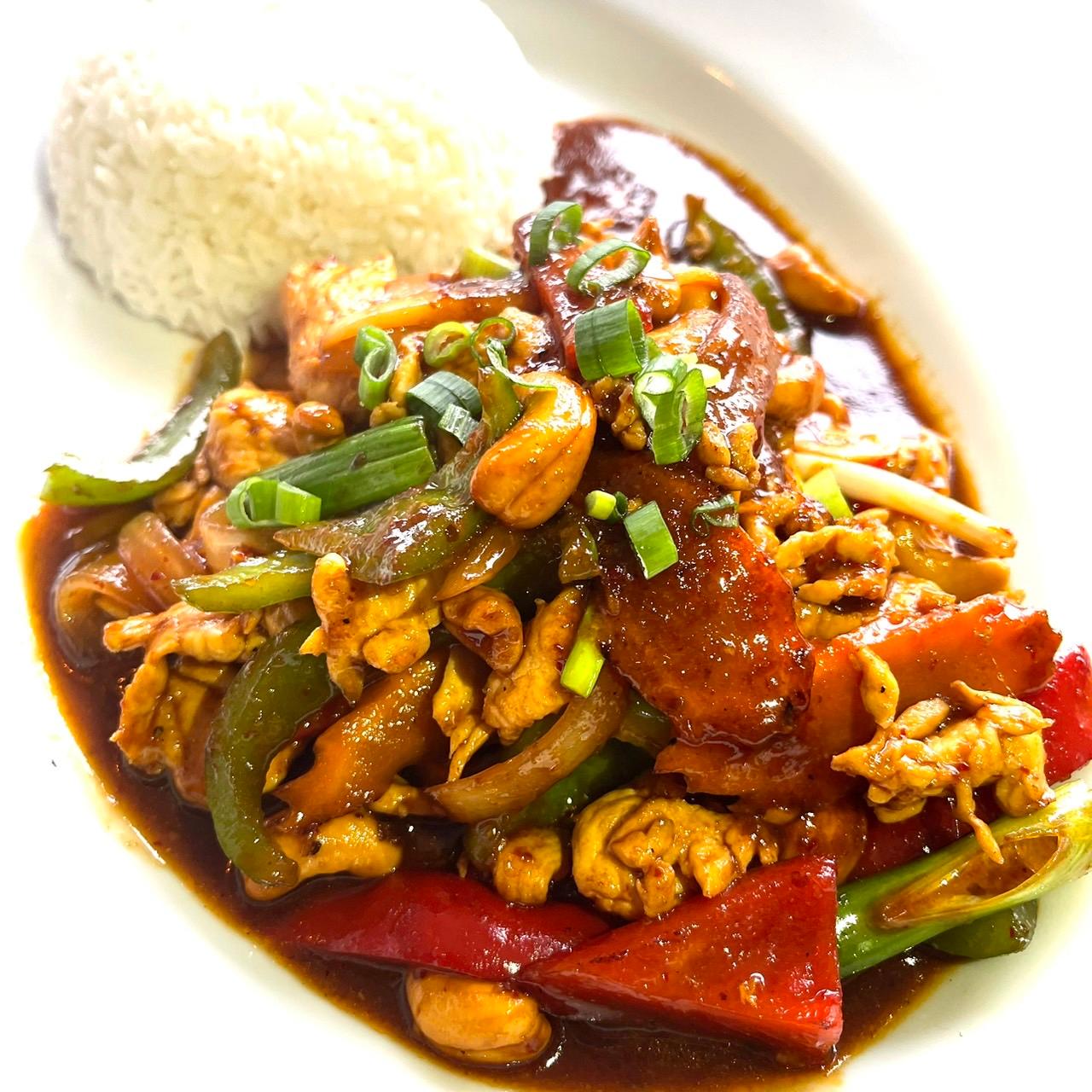 Spicy Thai Cashew.
