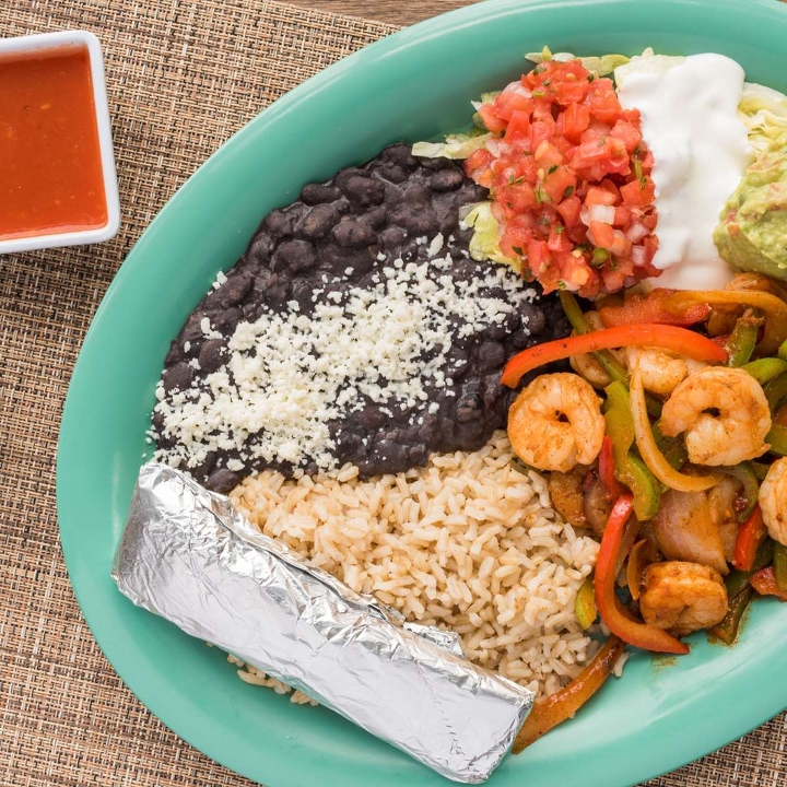 Shrimp Fajitas.