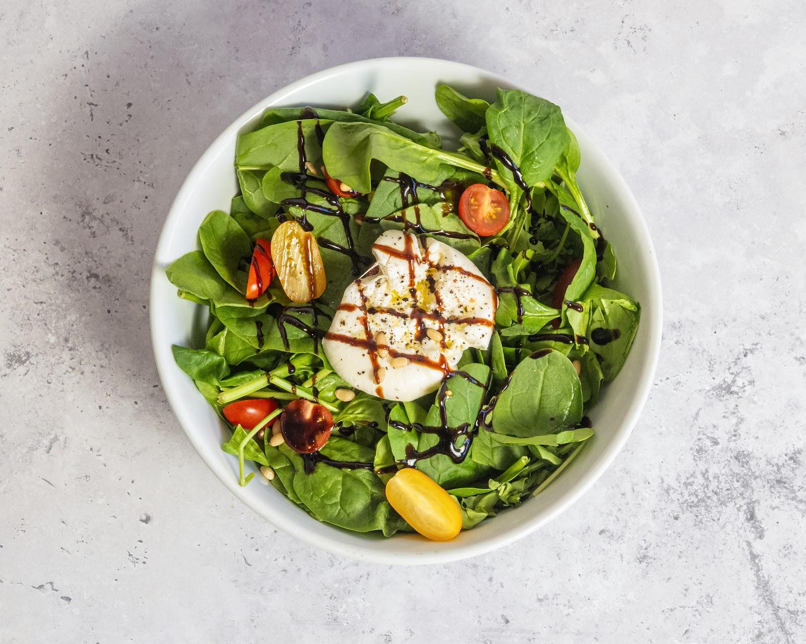 Burrata Salad.