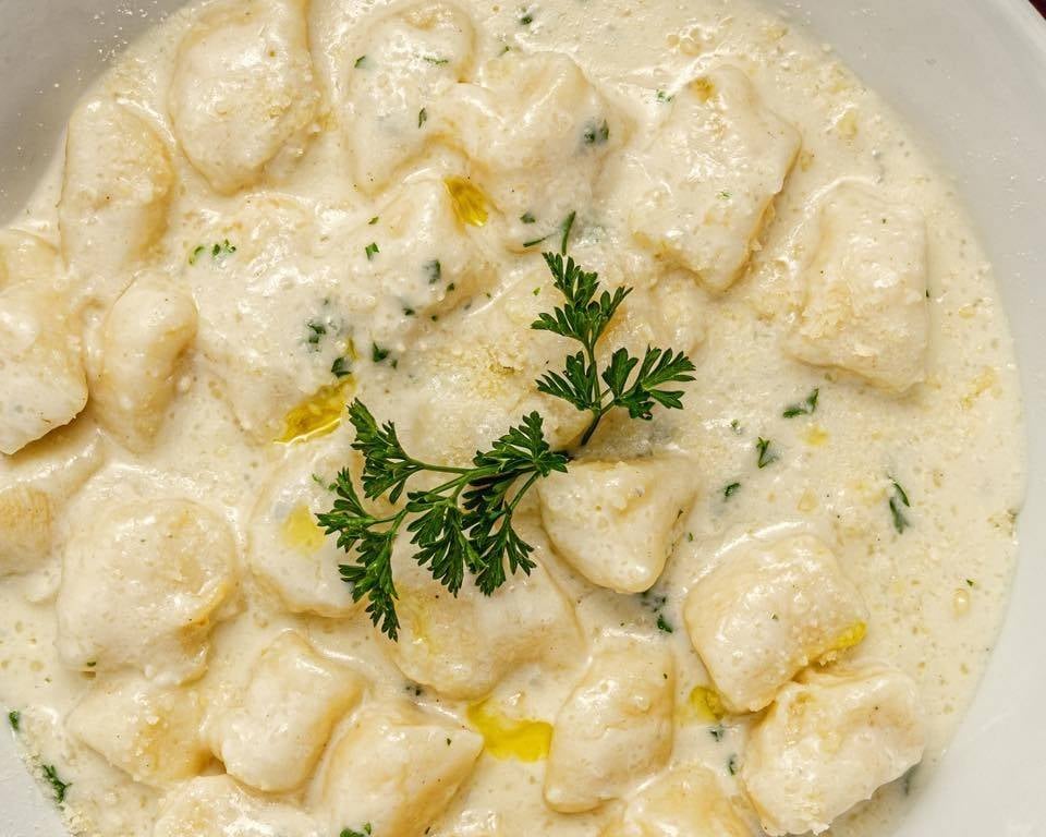 Gnocchi Alfredo.