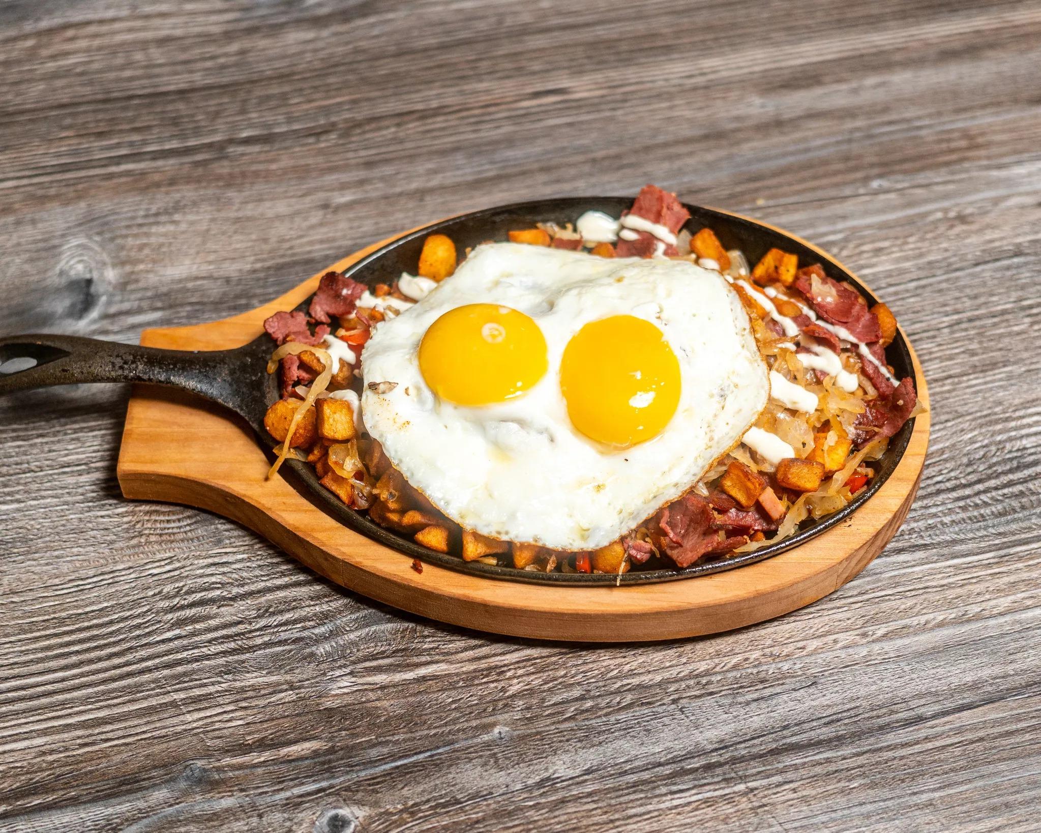 Corned Beef Hash Skillet.