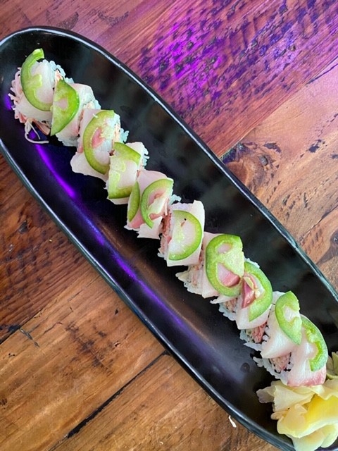 Yellowtail Jalapeno Roll.