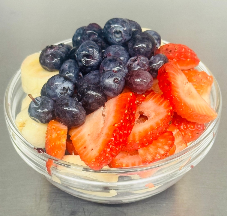Seasonal Fresh Fruit Salad.