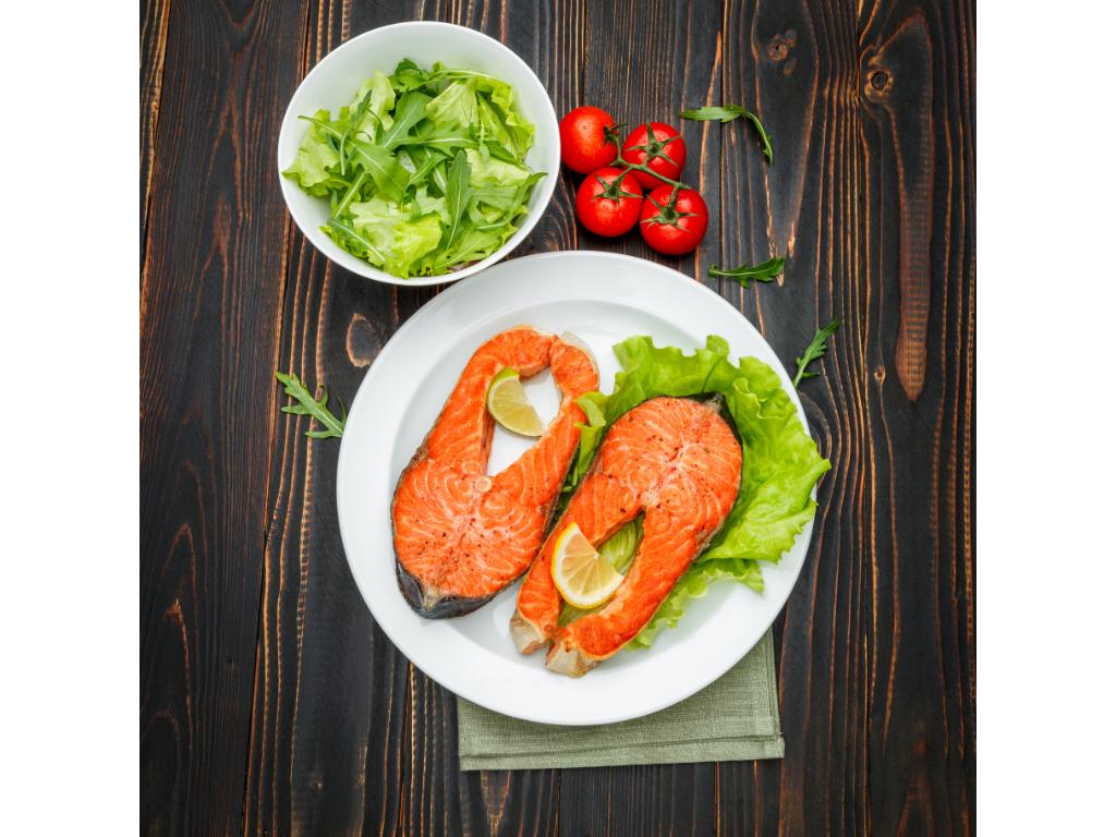 Side | Roasted Scottish Salmon.