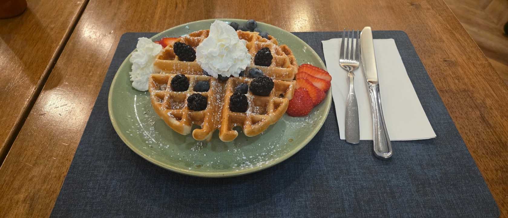 Waffles.