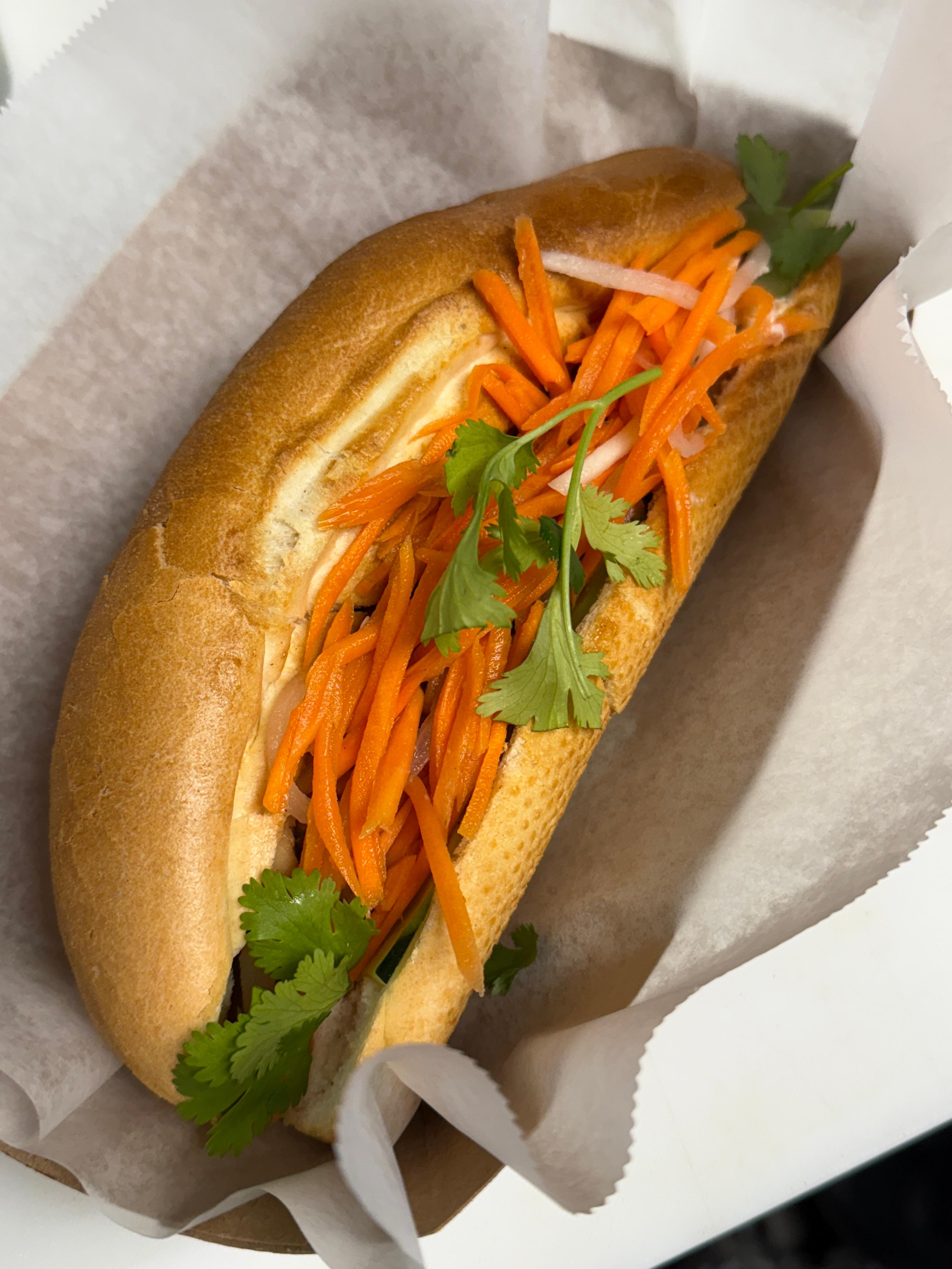 Grilled Chicken Banh Mi.