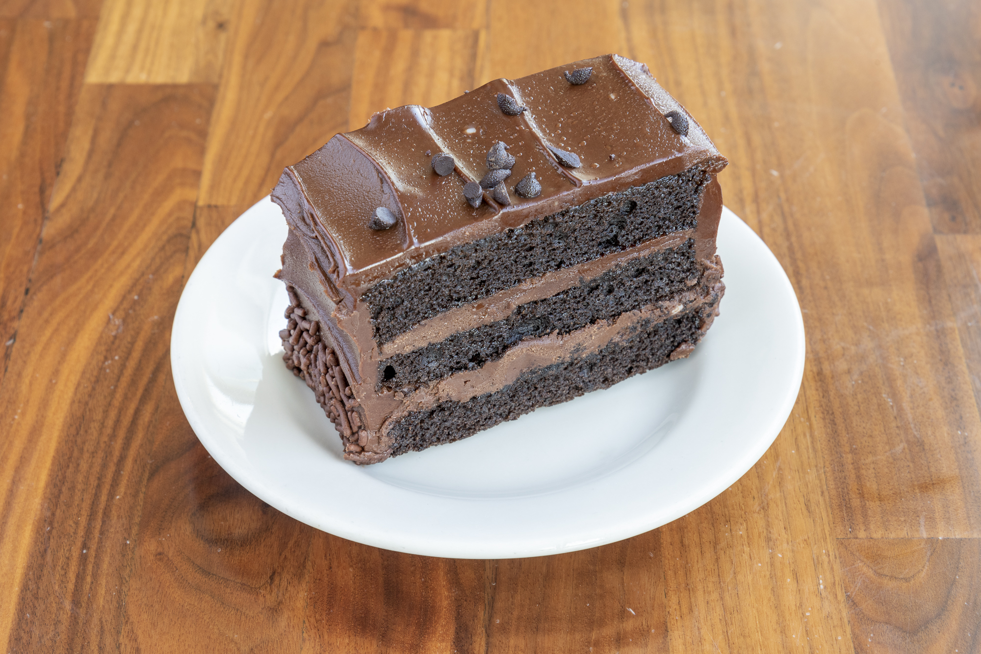 Chocolate Cake, slice.