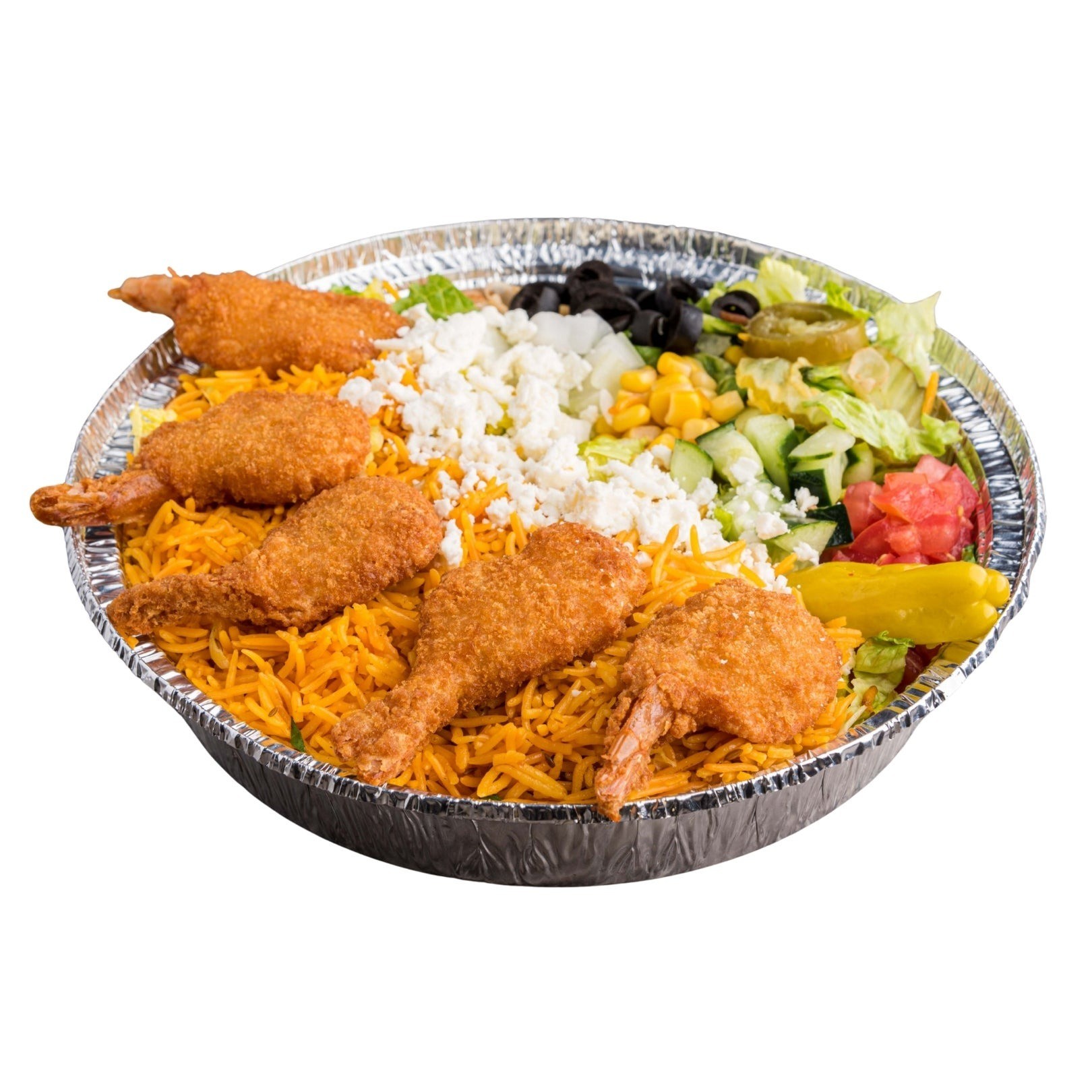 9. Shrimp Platter.