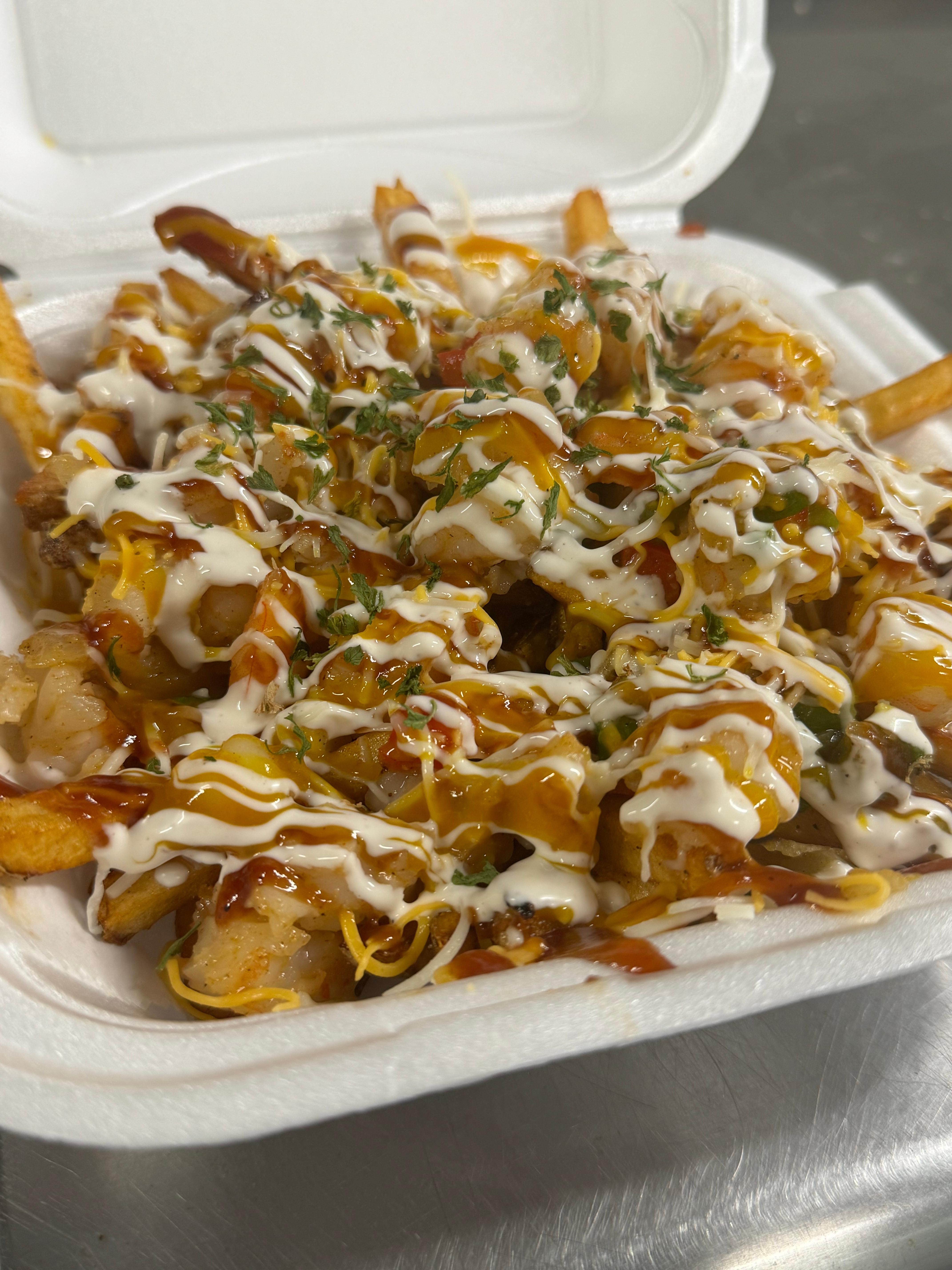 Shrimp City Fries.