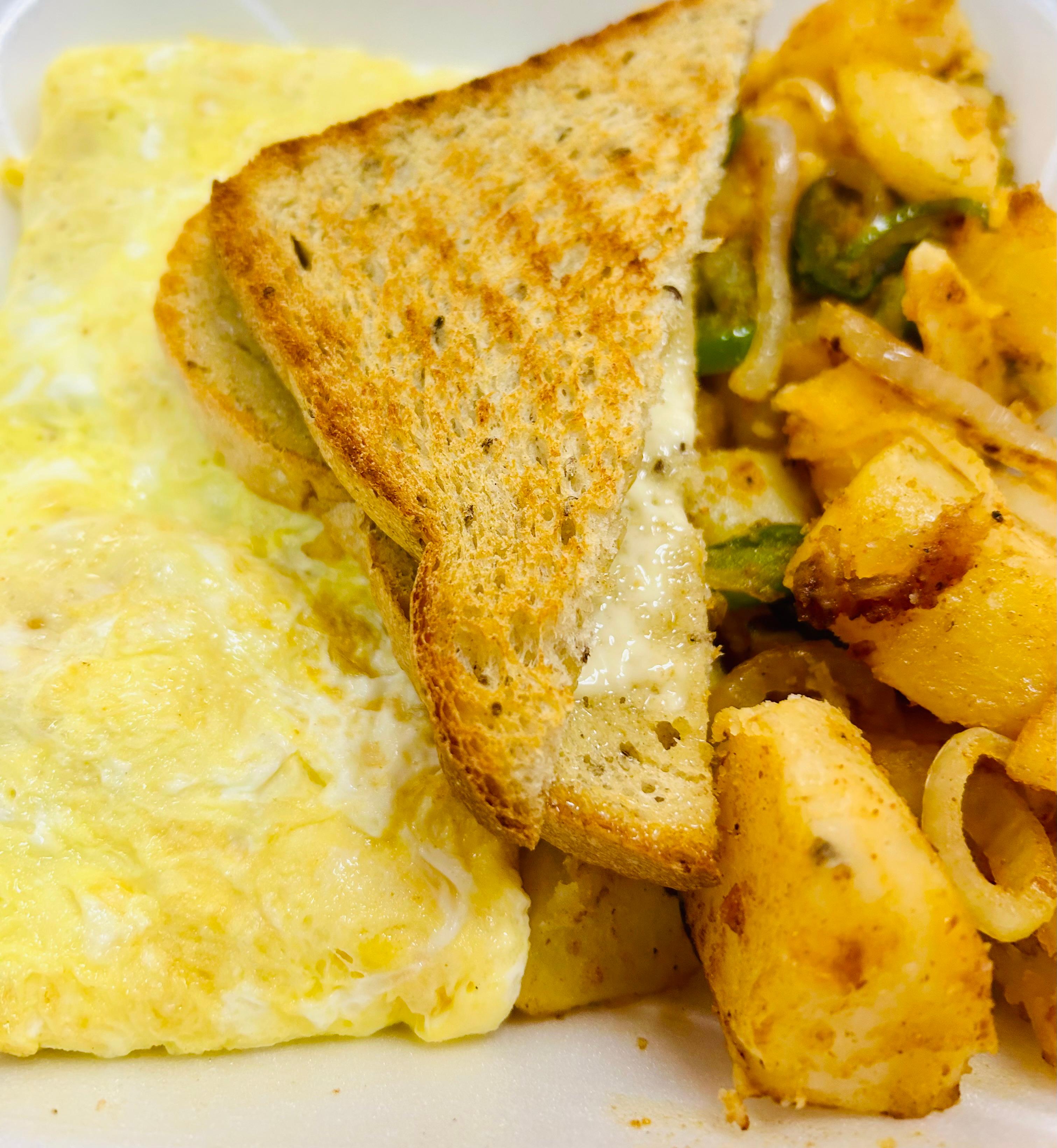Ham & Cheese Omelet.