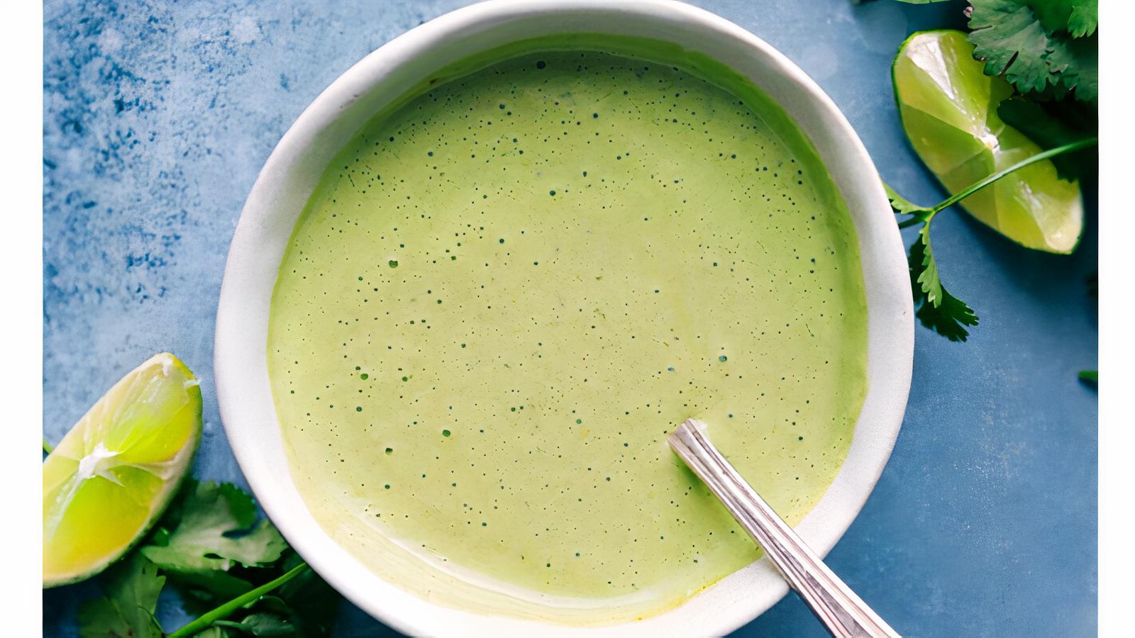 Creamy Cilantro Mint Chutney.