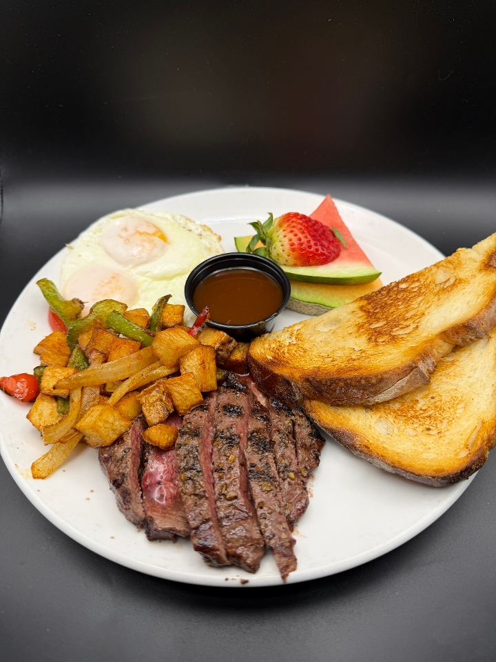 Steak and Eggs.