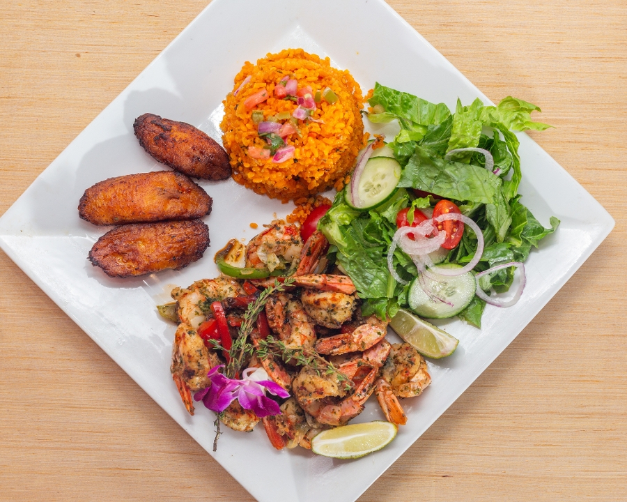 Shrimp Cubana.
