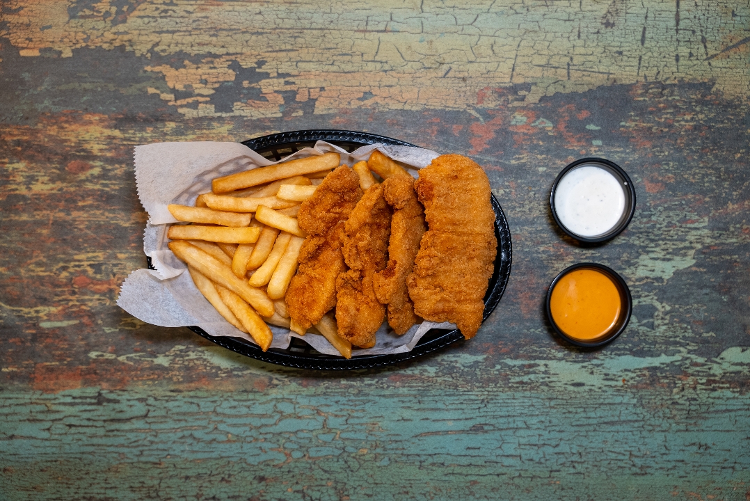 Chicken Tenders (4 Pc with Fries).