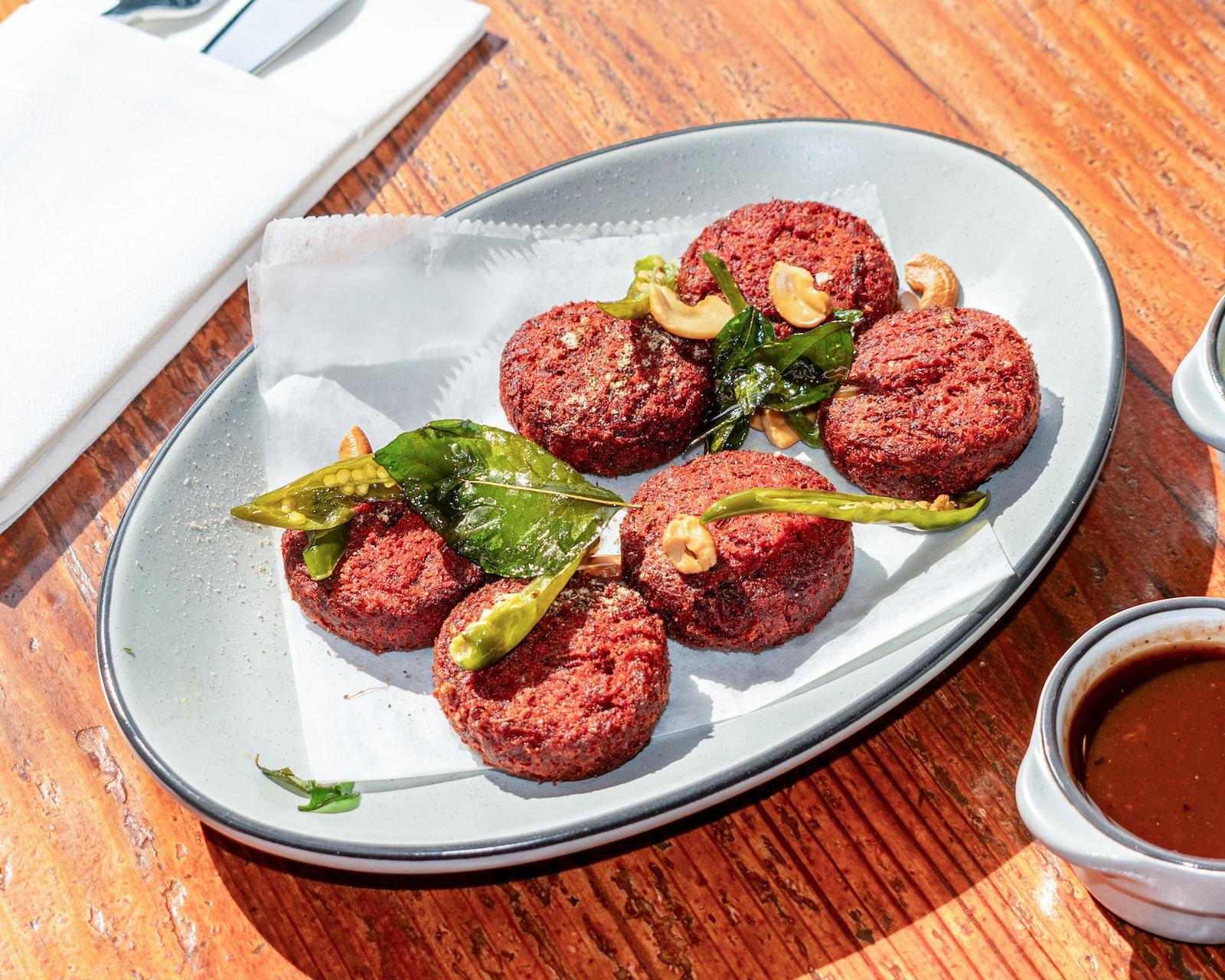 Beetroot Kabob.
