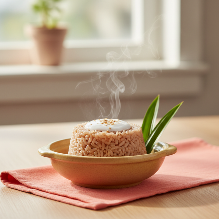 Coconut Brown Rice.