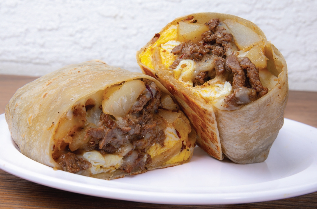 Steak & Egg Burrito.