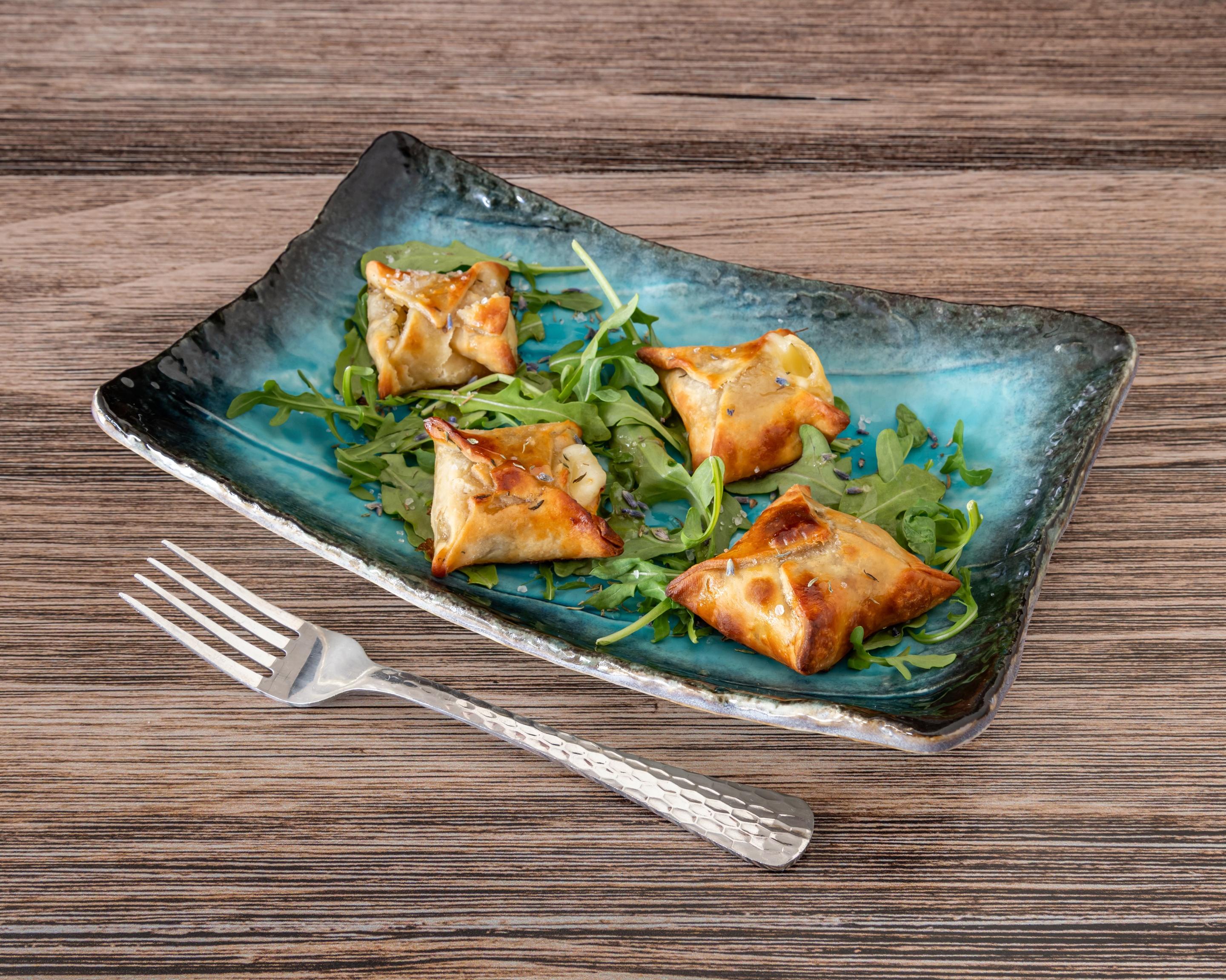 Lavender Honey brie Bites.