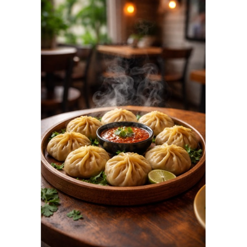 Chicken Momos.