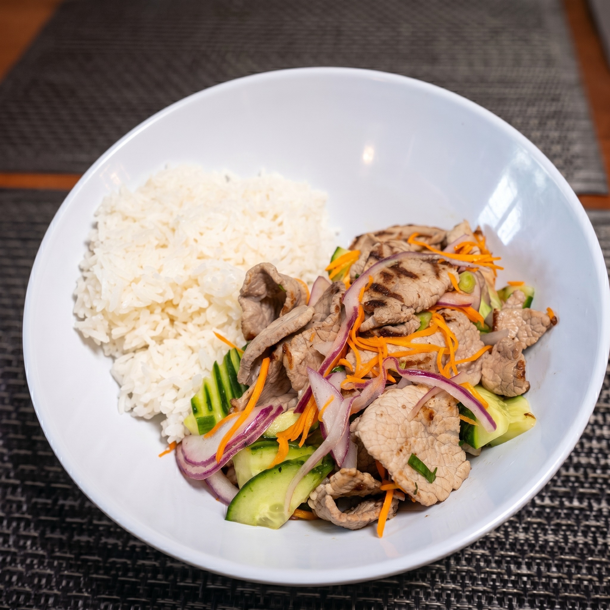 Thai Beef Salad.