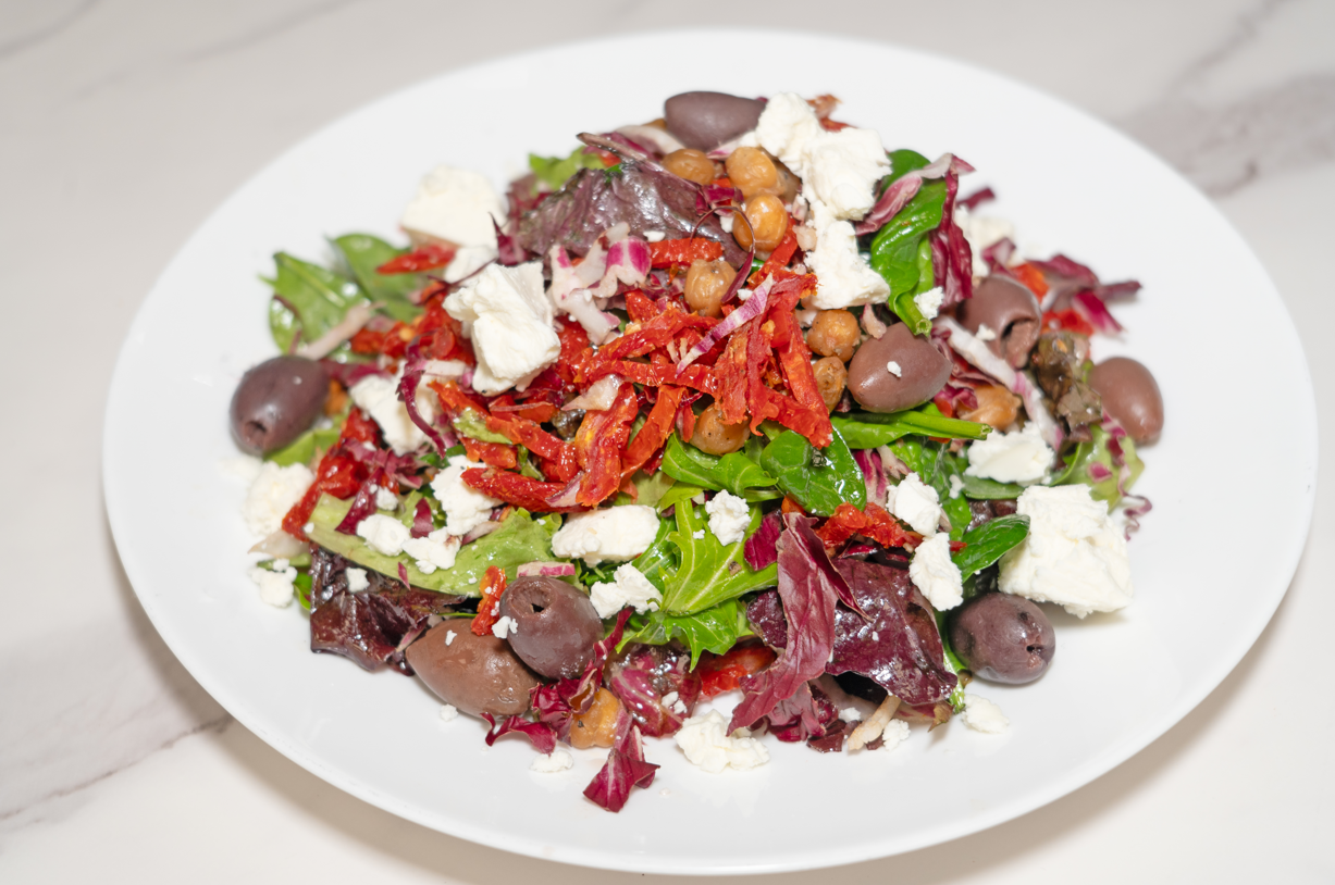 Rustic Mediterranean.